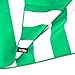 Your Choice Microfiber Quick Dry Sand-Free Beach Towel for Adults & Kids - Oversized, Compact, Lightweight, Absorben - Camping Towel - Green and White Stripe, Large Beach Towel 60x30 Inch