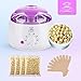 Makartt Wax Warmer Kit, Hard Melter Hair Removal Set, Mini Wax Pot with 400g Wax Beans and Wax Applicator Sticks