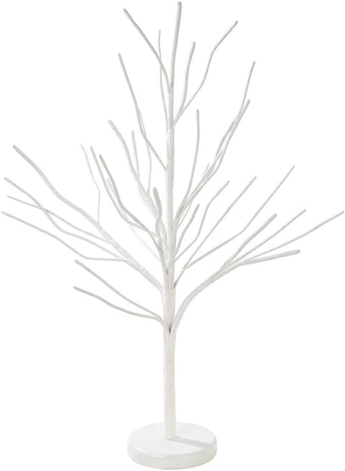 Talking Tables Decadent White Wire Tree Decoration for Home Décor, Wedding, Easter Party, Baby Shower, 20 inches Height