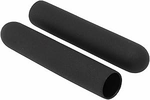 2 Pack PVC Fitness Equipment Handle Covers, Non-Slip Dipped Grips for Gym Machines, Bikes and Garden Tools, Available in Vari