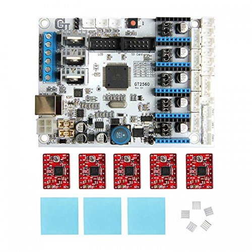 Carte Mère Imprimante 3D Geeetech Simple - 4 Drivers Stepper Intégrés (Ouvert, Neuf)