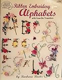 Ribbon Embroidery Alphabets with Iron On Transfers by