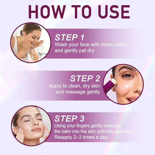 Calcium Multi Balm Stick,Calcium Volume Multi Balm - Collagen Moisturizing Stick for Face, Eyes and Neck, Moisturizing and Refreshing for All Skin Types