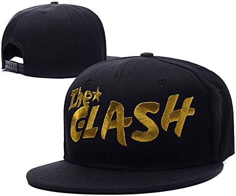 The Clash Punk Band Logo Adjustable Snapback Caps Embroidery Hats