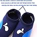 SUIEK Baby Boys Girls Swim Water Shoes Infant Pool Beach Sand Barefoot Aqua Socks (Dark Blue, Medium)
