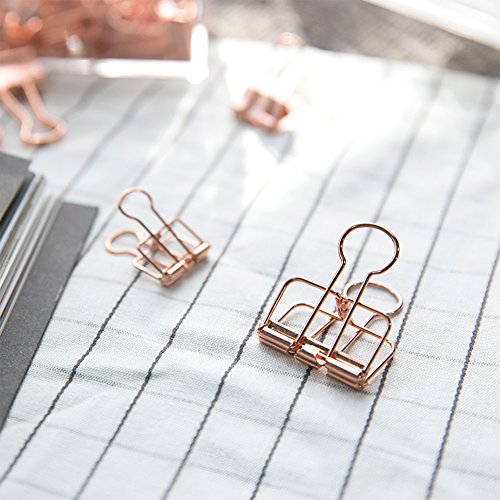 AceList 10 PCS Binder Wire Clips Paper Clamp Photo Picture Postcard Artwork Dorm Décor Wall Grid Accessory - Thumbnail 3