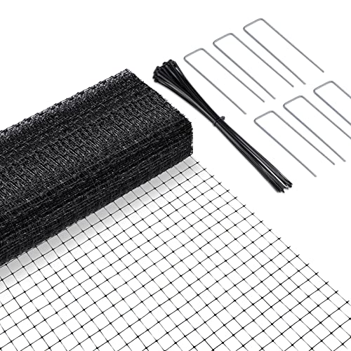 PatioGem Bird Netting, 7 x 65FT PP Made Durable Garden Netting, Weather