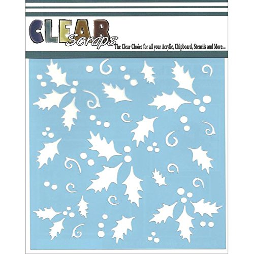Clear Scraps Stencils 12