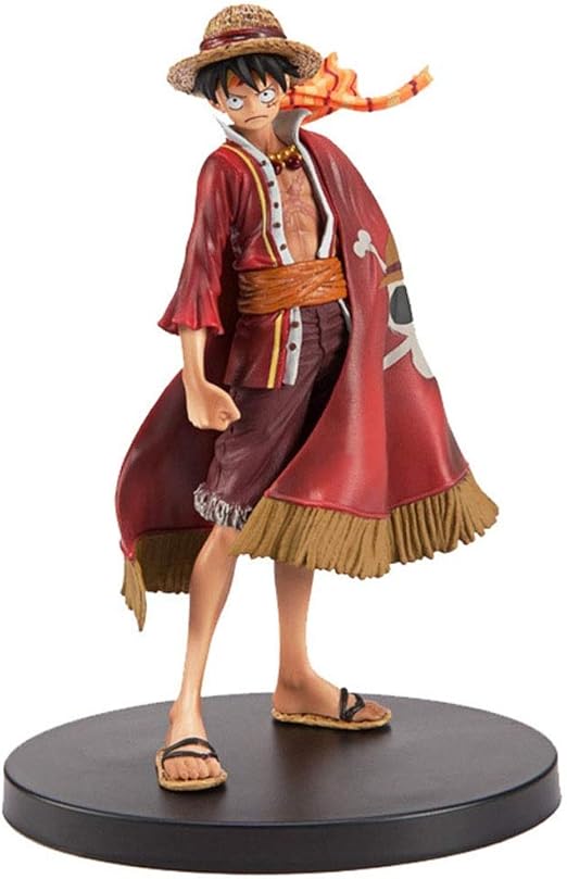 Amazon Co Jp Zyxs ポップ アニメファンのための贈り物としてワンピースからモンキー D ルフィのアクションフィギュアグッズのマント ホーム キッチン
