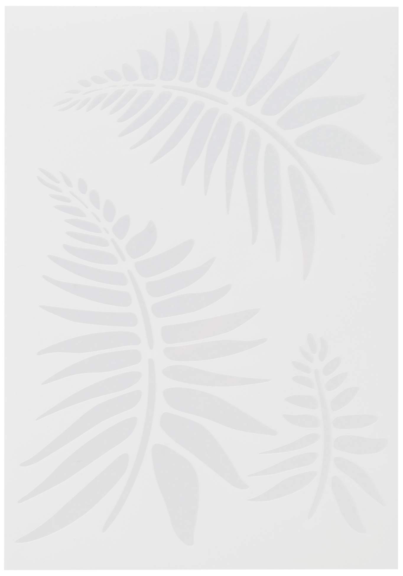 Efco 9320729 Stencil Fern / 3 Designs DIN A 5, 21 x 15 x 1 cm