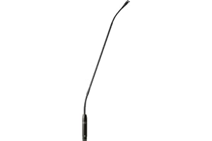 Shure MX418/S Supercardioid Condenser Microphone, 18" Gooseneck with Attached XLR Preamp, Shock & Flange Mount, Snap-Fit Foam
