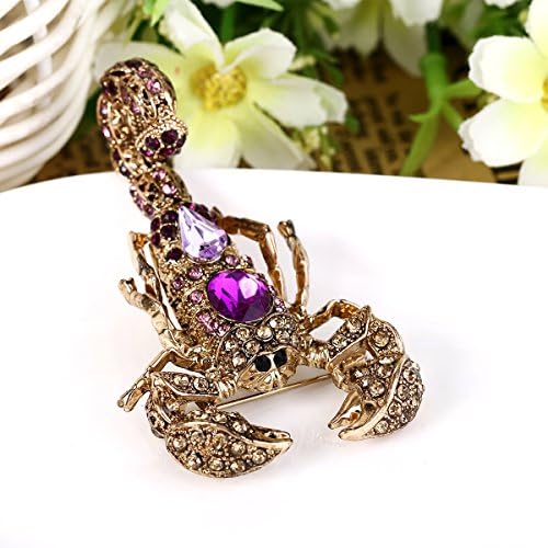 Spilla In Cristallo A Forma Di Fenicottero Da 1 Pezzo, Adorabile - Foto 10