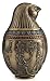 Egyptian Horus Canopic Jar Pet Burial Urn Falcon
