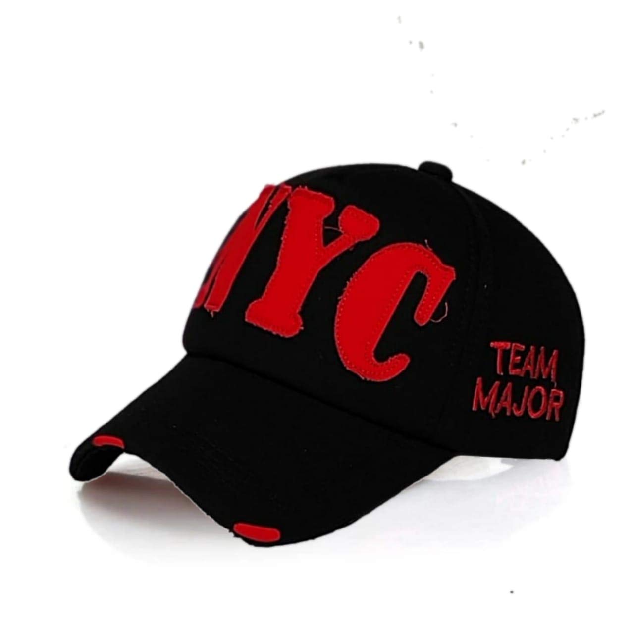 DEDICATED Sports CAPS, Baseball caps NYC,Unisex use,Free Size 5459 cm Adjustable (Black