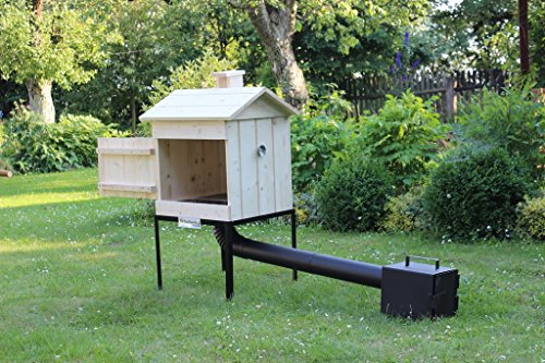 123home24.com Räucherkammer 50x50x70cm Räucherschrank Räucherofen mobil Komplettset PREMIUM – Bild 4