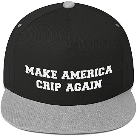 make america crip again hat Flat Bill Cap