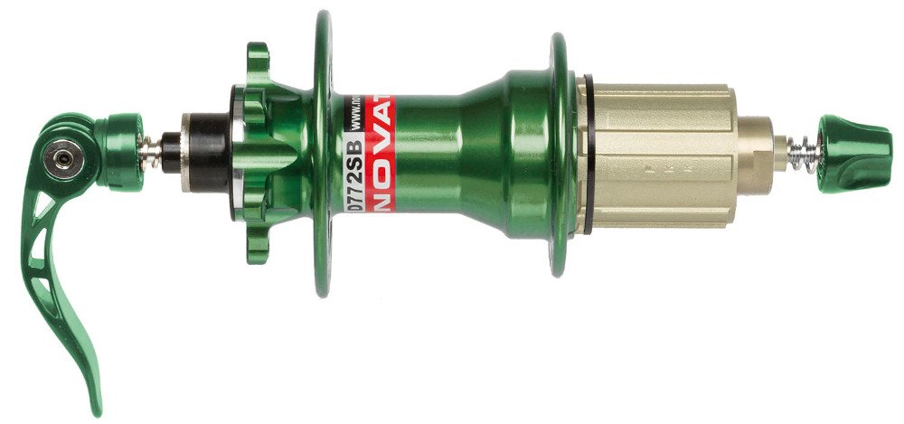 Novatec 772.0Rear Hub, Unisex Adult, Unisex Adult, NV-20, Green, 32 radios