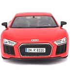 Maisto 1:24 Scale Audi R8 V10 Plus, Red