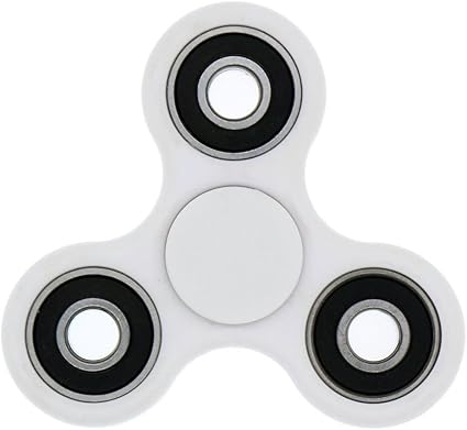 white fidget spinner