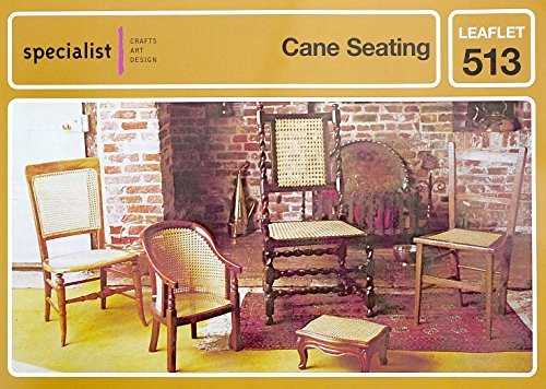 Instruction Booklet - Cane Seating by J A Milton Upholstery Supplies