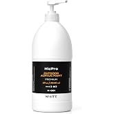 Nicpro White Large Outdoor Acrylic Paint 69oz, Waterproof Acrylic Paints | Rich Pigmented Outdoor Paint for Beginner Artist on Pumpkins, Wood, Wall, Concrete, Mural, Garden Statues, Crafts, with Pump