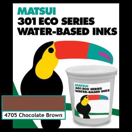 Yudu Compatible Ink Chocolate Brown Matsui Screen Printing Ink