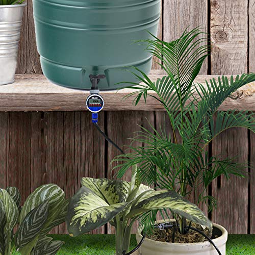 Aqualin LCD Timers for Sprinklers Garden Electronic Regulator for Ball Valve Irrigation System..