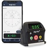 Digi-Pas 2-Axis Smart Cube Level, DWL-90PRO, WIRELESSLY displays leveling status on smartphone via BLUETOOTH, black, Small, Model: DWL90Pro