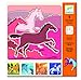 Djeco Stencil Kit, Horses
