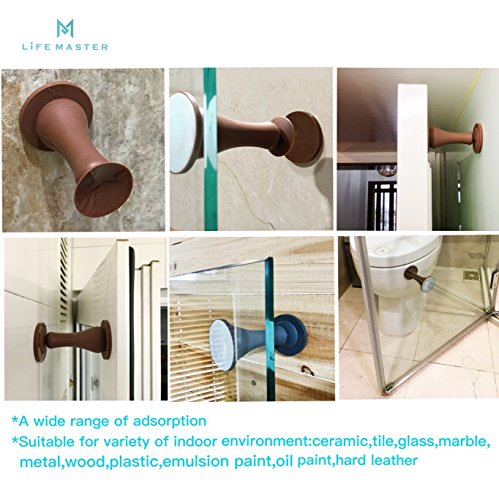 image for Revolutionary Magnetic door stop,Lifemaster Silicone door stopper ,Sel
