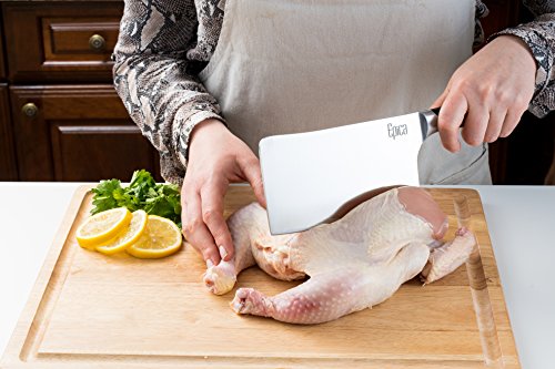 4 Rated+Epica+Stainless+Cleaver+Chopper