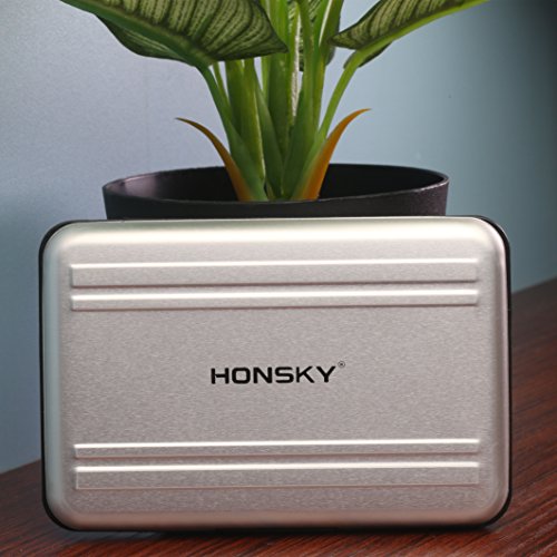 Honsky Pack of 5 Aluminum Water Resistant UHSI SD Micro SD SDHC SDXC