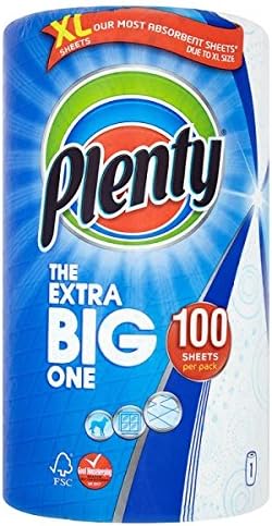 Plenty The Extra Big One 100 Sheets (Pack of 8 x SGL)