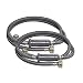 DANCO HammerSTOP Technology Washing Machine Connector Hose, Universal, 60-inch Length with 3/8 inch ID x 3/4 inch FGHT x 3/4 FGHT, 2 Count (10744X)