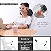 Conthou Car Neck Pillow Memory Foam for Cervical Pain Relief, Ergonomic Neck Support with Extender Strap for Car Seat, Office Chair, Recliner and Gaming Chair