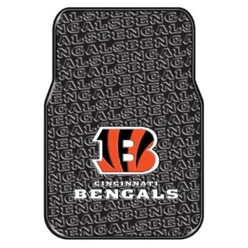 Nfl Cincinnati Bengals Front Floor Mat Amazon In Home Kitchen