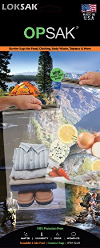 LOKSAK Opsak Barrier OPD2-12 X 20, Inner Dimensions: 12.25"x 20",2pk Storage Bags - Thumbnail 3