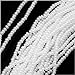 Czech Seed Beads Size 11/0 White Pearl (1 Hank/4000 Beads)