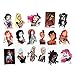 Sexy Stickers Tattoo Women Cartoon Princess Beauty Sticker Lady Decals Punk Vintage Retro Stickers for Laptop Luggage Skateboard Phone (Sexy Stickers-1)