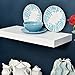 WELLAND Chicago Floating Shelf, 24-Inch, White