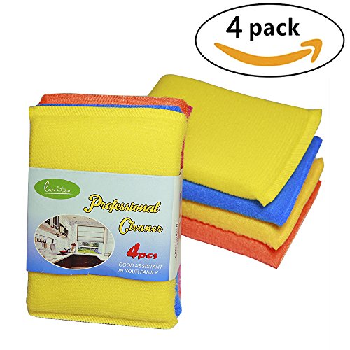 MutiPurpose Kitchen Scouring Pads by Lavitoo,/NonScratch Cleaning