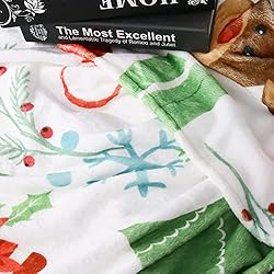 Christmas Throw Blanket,Super Soft Cozy Flannel