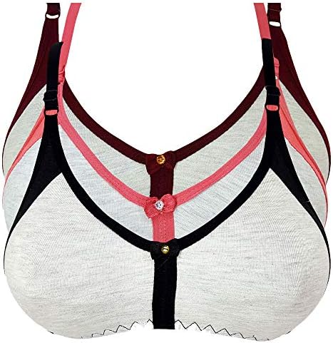 Framino Women's Full Coverage Non Padded Mould Bra