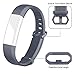 iGK For Fitbit Alta Bands and Fitbit Alta HR Bands, Newest Adjustable Sport Strap Replacement Bands for Fitbit Alta and Fitbit Alta HR Smartwatch Fitness Wristbands Grey Small