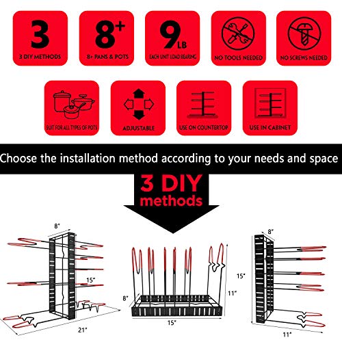 5 Organizer+Methods+Position+Adjustable+Kitchen