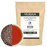 Organic  Darjeeling  Black Tea Leaves  from Himalayas (200+ Cups), 100% Certified Pure Unblended Darjeeling, Packed at Source in India, 16-Ounce Bag