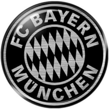 Fc Bayern Munchen Silver Edition 3d Sticker 6 Cm Amazon Co Uk Toys Games