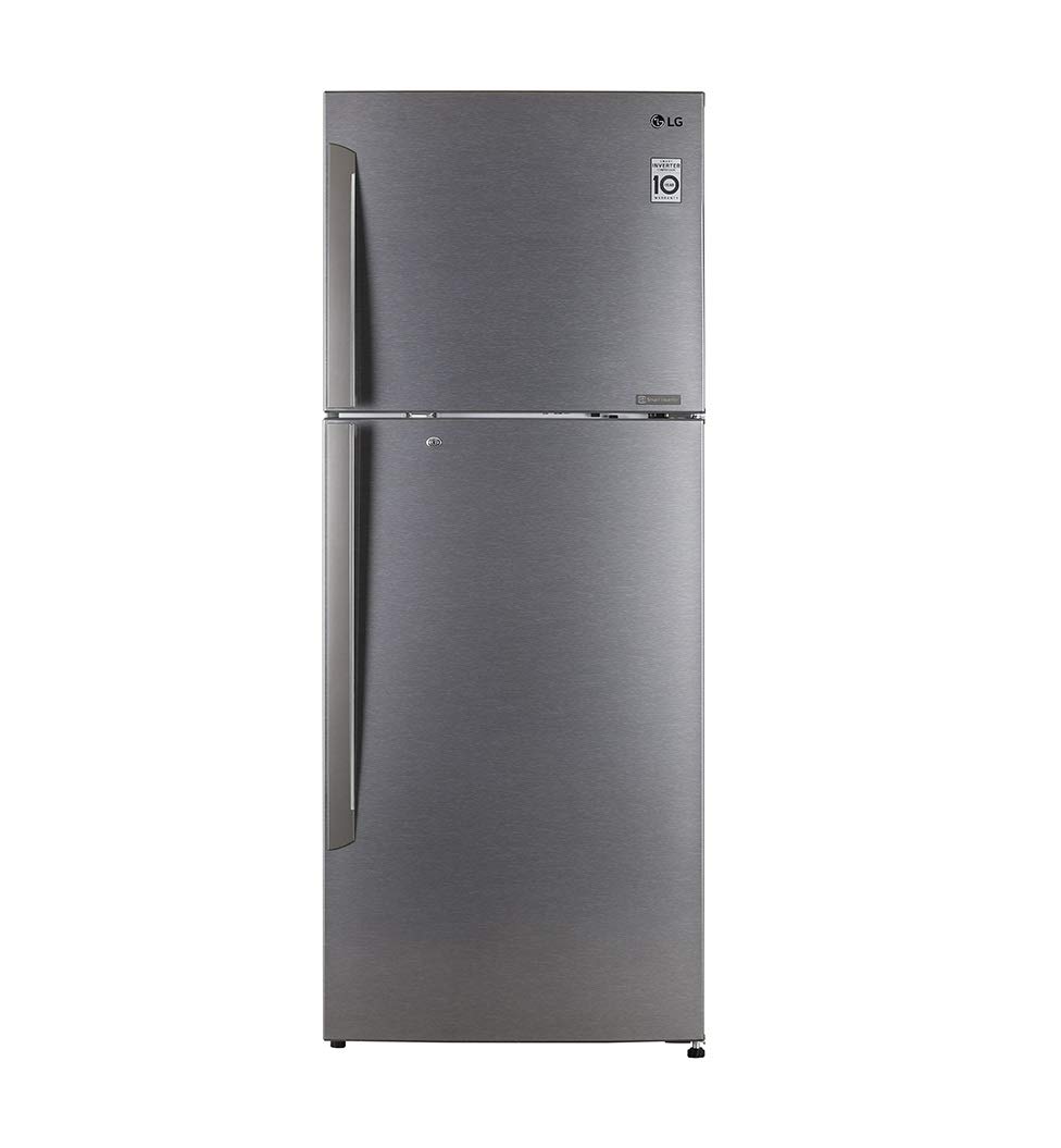 Lg 420 L 2 Star Smart Inverter Frost Free Doube Door Refrigerator Gl I472qdsy Dazzle Steel Auto Smart Connect Amazon In Home Kitchen
