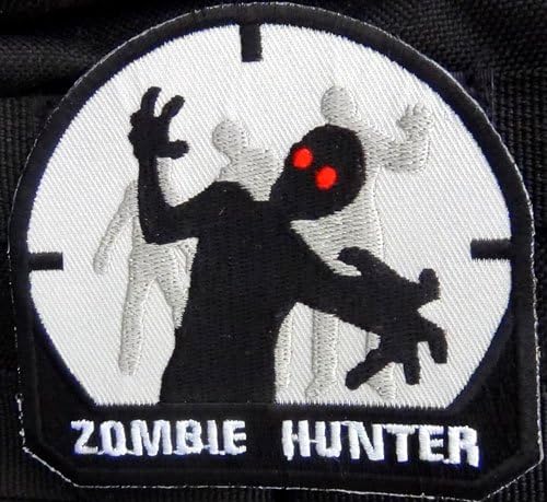 Zombie Hunter black tactical patch
