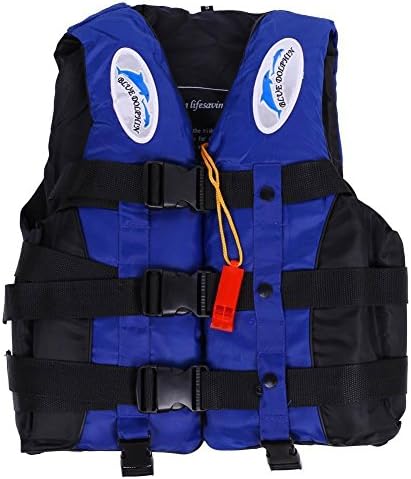 Eleanos Children and Adult Life Jacket Buoyancy Aid Universal Swimming Boating Kayaking Life Vest and Whistle